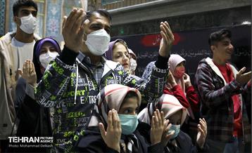 لحظه سال تحویل در حرم امام زاده صالح(ع) 20