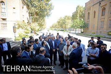 بازدید شهردار تهران از دروازه ملی و میدان مشق به مناسبت روز تهران 3