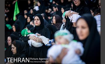 همایش شیرخوارگان حسینی در استادیوم آزادی-۲ 13