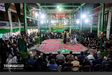 تعزیه در تکیه بزرگ تجریش 20