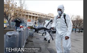 ضد عفونی و پاکسازی بازار تهران 12