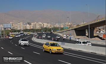 آیین افتتاح دسترسی شمال به جنوب بزرگراه آیت‌الله سعیدی 7