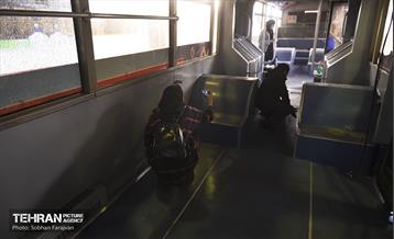 بازدید اصحاب رسانه از مراکز بازسازی ناوگان اتوبوسرانی 13