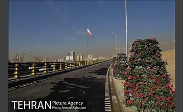 افتتاح پل شرق به شمال تقاطع بزرگراه های نیایش و شهید چمران 26