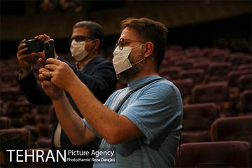 تمرین کنسرت آنلاین نغمه های تهران در برج میلاد 26