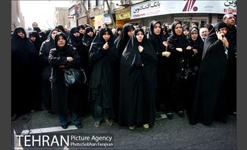 تشییع سه شهید گمنام در میدان فاطمی 7