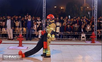 مسابقات چالش تخصصی آتش‌نشانان 13