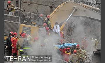 هشتمین روز آواربرداری ساختمان پلاسکو-1 20