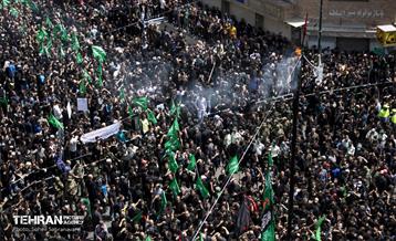 خیمه سوزان ظهر عاشورا در چهارراه گلوبندگ 6