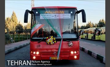 بهره برداری از ۲۴ دستگاه اتوبوس جدید در ناوگان حمل و نقل عمومی تهران 26
