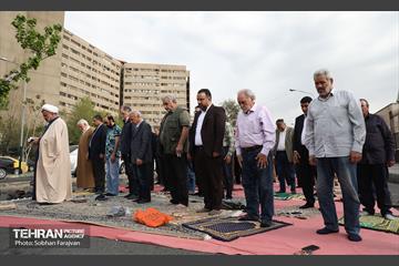 نماز عید فطر در شهرک اکباتان 35