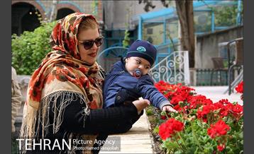 حال و هوای بهاری در خانه موزه مقدم  5