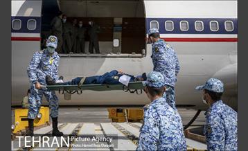 نخستین مانور امداد هوایی تهران در زمان بحران 20