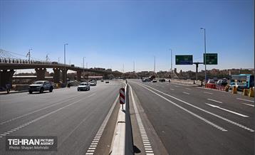 آیین افتتاح دسترسی شمال به جنوب بزرگراه آیت‌الله سعیدی 32