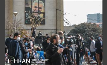 مراسم رونمایی از دیوارنگاره شهید سلیمانی 25