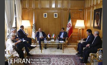دیدار سرپرست شهرداری تهران با وزیر فرهنگ و رسانه های جمهوری صربستان 2