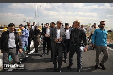 افتتاح دسترسی بزرگراه شهید سلیمانی به بزرگراه شهید یاسینی 27