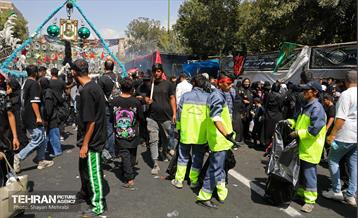 خدمت‌رسانی شهرداری تهران به جاماندگان اربعین حسینی(ع) 3