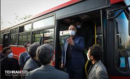 بازدید شهردار تهران از شرکت واحد اتوبوسرانی تهران 35