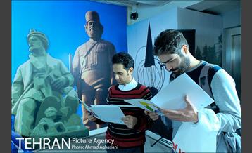 افتتاحیه پنجمین دوسالانه مجسمه های شهری تهران 5