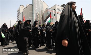 دسته عزاداری دانشگاه امام صادق(ع) در ظهر تاسوعا 36