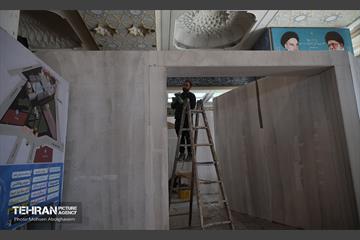آماده سازی نمایشگاه مطبوعات 28