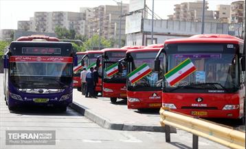 آیین بهره‌برداری از ۴۰ دستگاه اتوبوس دوکابین بازسازی شده 15