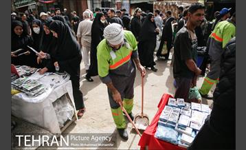 حضور نیروهای خادم الحسین(ع) شهرداری تهران در عراق 6