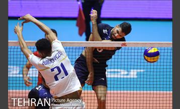 لیگ جهانی والیبال ایران و فرانسه 20