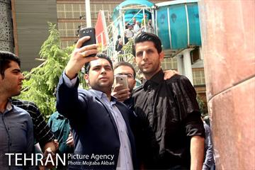 مراسم ترحیم مهرداد اولادی در تهران 13