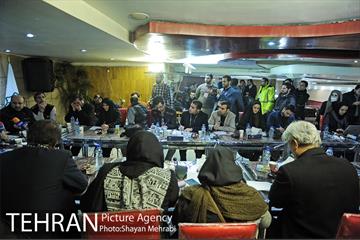 نشست خبری مراسم تشییع شهدای آتش نشان 7