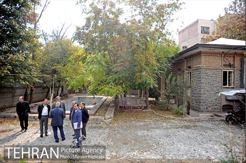 بازدید شهردار تهران از خانه معمار صانعی 9