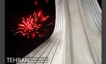 نورافشانی و نورپردازی لیزری به مناسبت عیدغدیر خم 13