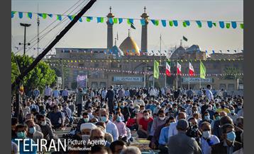 نماز عید فطر در جوار مرقد حضرت عبدالعظیم حسنی(ع) 5