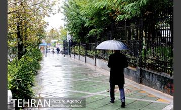 بارش باران پاییزی در تهران 20