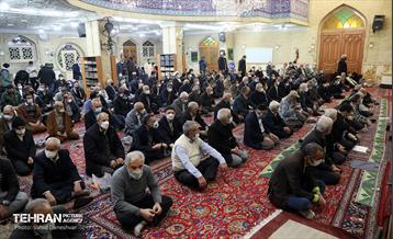 میز خدمت در مسجد جامع ابوذر منطقه ۱۷