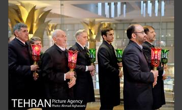 رونمایی از پرچم حرم حضرت عبدالعظیم (ع) در برج میلاد 12