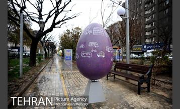 بارش باران بهاری در تهران  15