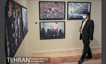 بازدید مدیران شهری و اعضای شورای شهر تهران از نمایشگاه تهران از منظر هنرمندان-2 21