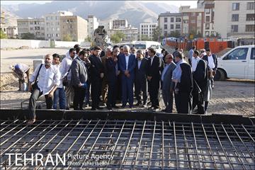 بازدید شهردار تهران از پروژه های عمرانی شهر تهران 16