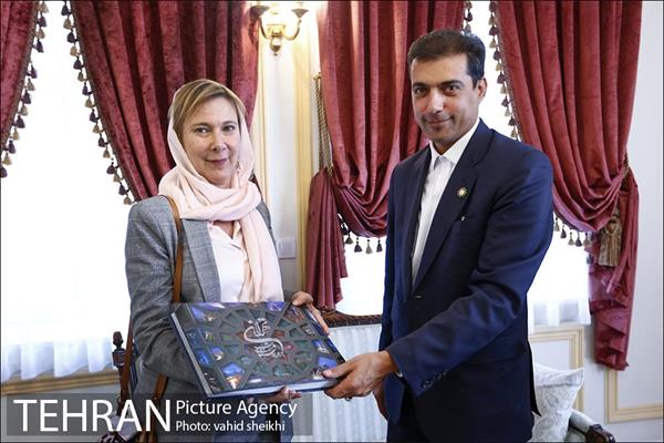 دیدار رئیس مرکز ارتباطات و امور بین الملل شهرداری تهران با سفیر سوئد 12