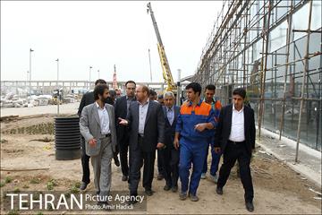 بازدید شهردار تهران از پروژه در حال ساخت شهر آفتاب 24