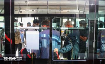 بازدید اعضای شورای شهر از مرکز اورهال سامانه شماره 2 اتوبوسرانی 22