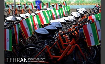 طرح اعطای دوچرخه شهری توسط شهردار تهران به دانش آموزان 26