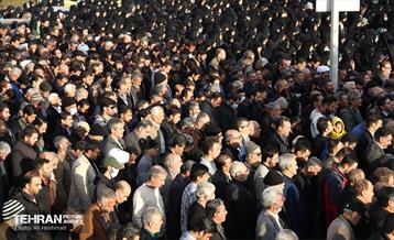 مراسم تشییع شهیده فائزه رحیمی 19