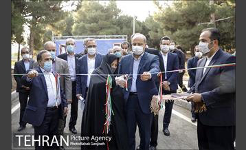 آیین افتتاح پروژه های ترافیکی منطقه 13 14