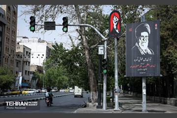 اکران تبلیغات شهری مراسم تشییع رهبر شهید انقلاب - ۳ 19