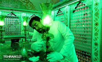 آئین غبار روبی ضریح مطهر امامزاده صالح(ع)  5