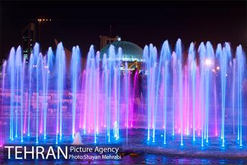 افتتاح آبنمای موزیکال بوستان نوروز 3