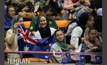 دیدار تیم های ملی والیبال ایران و استرالیا 1